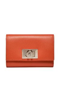 Furla Duży Portfel Damski 1927 M Compact Wallet WP00225-ARE000-VIT00-1007 Pomarańczowy. Kolor: pomarańczowy