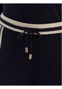 Gaudi Spodnie dzianinowe 521BD23001 Granatowy Wide Leg. Kolor: niebieski. Materiał: syntetyk #3