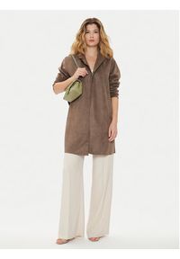 only - ONLY Płaszcz przejściowy Joline 15315660 Brązowy Regular Fit. Kolor: brązowy. Materiał: syntetyk #4