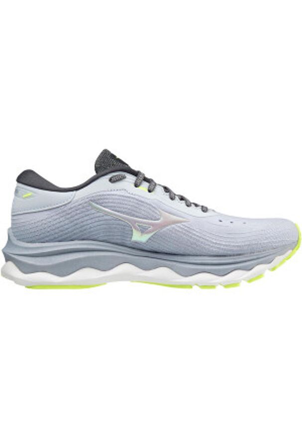 Buty do biegania damskie Mizuno J1GD210203. Kolor: niebieski. Materiał: materiał, tkanina. Szerokość cholewki: normalna