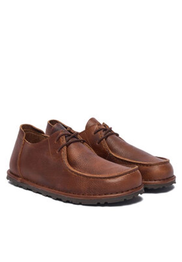 Birkenstock Półbuty Utti Lace 1029722 Brązowy. Kolor: brązowy. Materiał: skóra