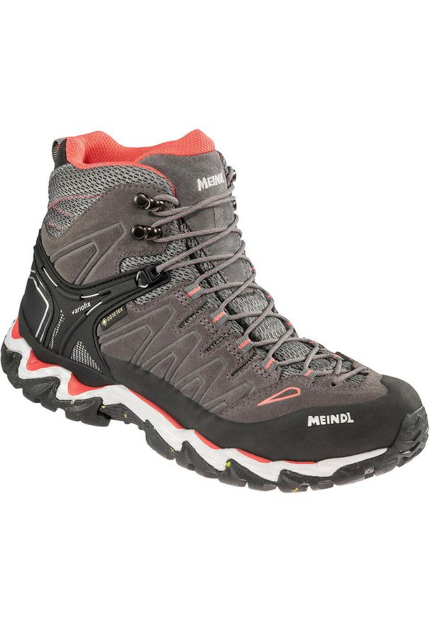 MEINDL - Buty turystyczne damskie Meindl Lite Hike Lady z membraną Gore - Tex. Kolor: wielokolorowy, różowy, brązowy, szary