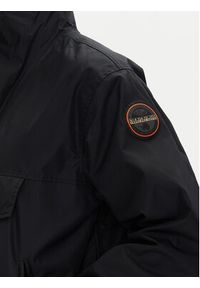 Napapijri Kurtka anorak Rainforest Next Sum NP0A4ILW Czarny Loose Fit. Kolor: czarny. Materiał: syntetyk #4