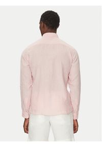 BOSS Koszula H-Roan-Bd-E-C1-243 50520283 Różowy Slim Fit. Kolor: różowy. Materiał: len #5