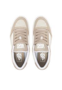 Vans Sneakersy Hylane VN000D1J7D61 Beżowy. Kolor: beżowy. Materiał: zamsz, skóra