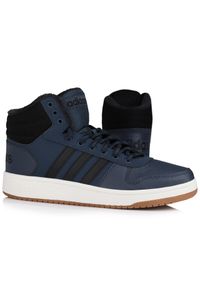 Buty męskie sportowe Adidas HOOPS 2.0 MID. Kolor: niebieski