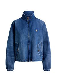 Polo Ralph Lauren Kurtka jeansowa 211971227001 Niebieski Relaxed Fit. Typ kołnierza: polo. Kolor: niebieski. Materiał: bawełna