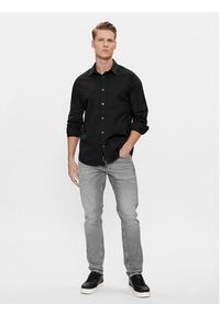 Calvin Klein Jeans Koszula J30J324614 Czarny Slim Fit. Kolor: czarny. Materiał: bawełna #6