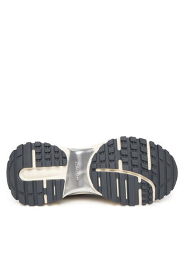 Calvin Klein Sneakersy Hike Runner Lace Up Techmix YW0YW02030 Beżowy. Kolor: beżowy. Materiał: skóra