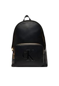 Calvin Klein Plecak Bold Ck Backpack LV04F3233G Czarny. Kolor: czarny. Materiał: skóra #5