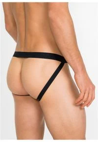 Slipy jockstrap (3 pary) bonprix czarny. Kolor: czarny #2