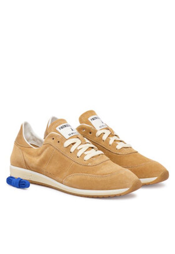 Patrizia Pepe Sneakersy 2Z0054/L055-B768 Brązowy. Kolor: brązowy. Materiał: zamsz, skóra