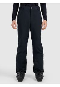 4f - 4F Spodnie narciarskie membrana 5000 męskie - czarne XXL. Kolor: czarny. Materiał: poliester, materiał. Wzór: gładki. Sezon: zima. Sport: narciarstwo #2