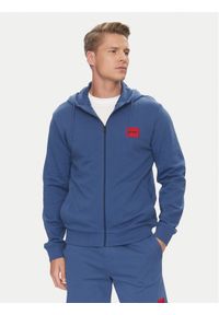 Hugo - HUGO Bluza Daple212 50447972 Niebieski Regular Fit. Kolor: niebieski. Materiał: bawełna