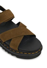Dr. Martens Sandały DM41122300 Zielony. Kolor: zielony. Materiał: zamsz, skóra #6