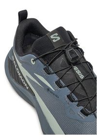 salomon - Salomon Buty do biegania Genesis Gore-Tex L47589000 Szary. Kolor: szary. Materiał: materiał. Technologia: Gore-Tex #3