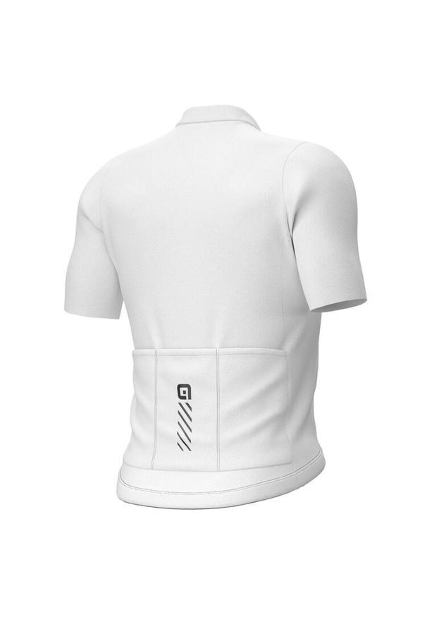 ALÉ CYCLING - Koszulka rowerowa męska Alé Cycling Solid Color Block 2.0. Kolor: biały