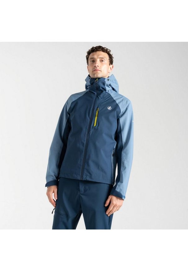 DARE 2B - Kurtka przeciwdeszczowa męska Mountain Series. Kolor: niebieski. Materiał: materiał. Sport: turystyka piesza, wspinaczka