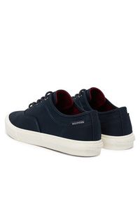 TOMMY HILFIGER - Tommy Hilfiger Tenisówki Hi Vulc Low Oxford Twill FM0FM05400 Granatowy. Kolor: niebieski. Materiał: materiał #2