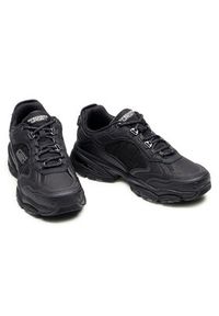 skechers - Skechers Sneakersy Vigor 3.0 237145/BBK Czarny. Kolor: czarny. Materiał: skóra #3