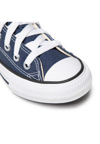 Converse Trampki Chuck Taylor All Star Ox 3J237 Granatowy. Kolor: niebieski. Materiał: materiał
