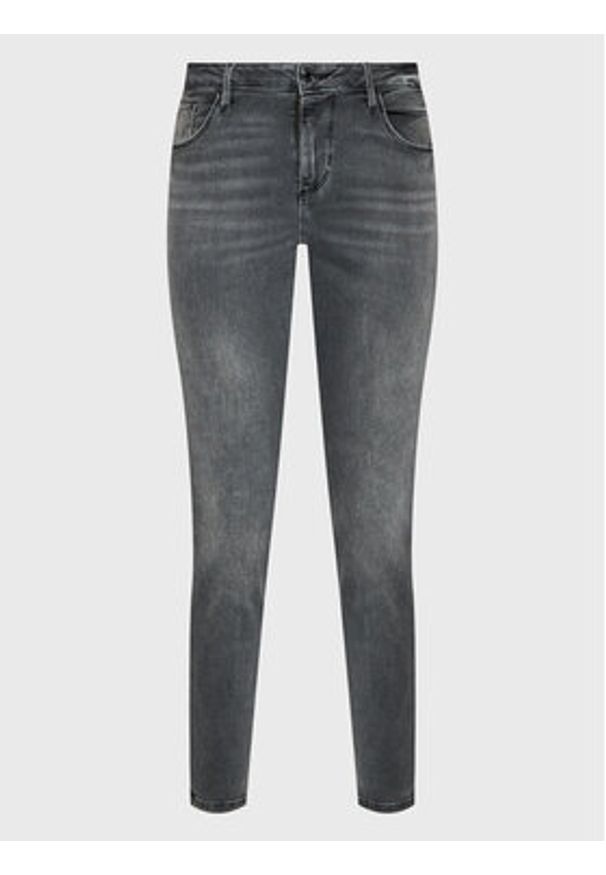 Guess Jeansy Annette W2YA99 D4PZ2 Szary Skinny Fit. Kolor: szary