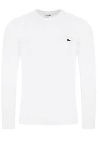 Lacoste Longsleeve TH6712 Biały Regular Fit. Kolor: biały. Materiał: bawełna. Długość rękawa: długi rękaw #3