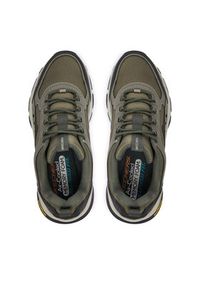 skechers - Skechers Trekkingi D'Lux Trekker 237565 OLMT Khaki. Kolor: brązowy. Materiał: materiał. Sport: turystyka piesza #2