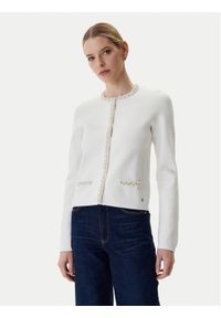 Guess Kardigan W6RR42 Z4422 Écru Regular Fit. Materiał: wiskoza #1