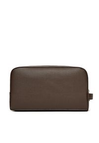 Calvin Klein Kosmetyczka Micropebble Washbag/Dopp Kit LV04D1036G Brązowy. Kolor: brązowy. Materiał: skóra #4