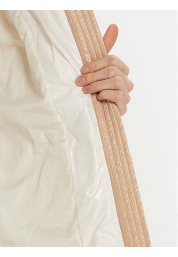 ViCOLO Kurtka puchowa TS0025 Écru Regular Fit. Materiał: syntetyk
