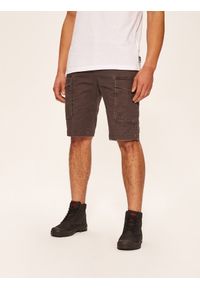 Diverse - Krótkie spodenki męskie DKR CARGOS W427 - - Rozmiar: 34. Kolor: szary. Materiał: elastan, bawełna. Długość: krótkie #3