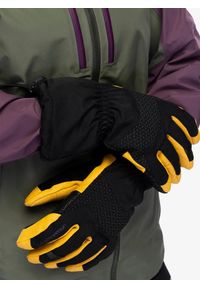 LA SPORTIVA - Rękawice w góry La Sportiva Alpine Guide Leather Gloves. Kolor: czarny. Sport: wspinaczka