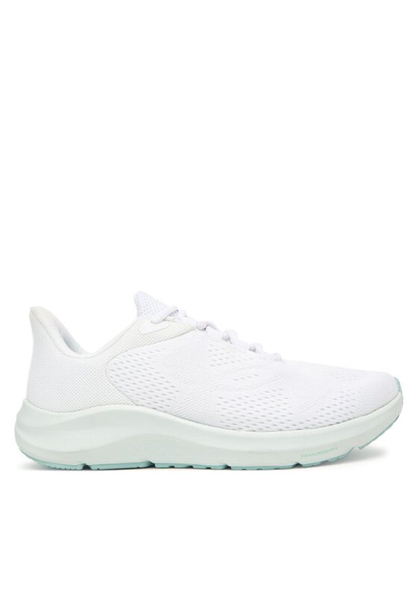Under Armour Buty do biegania UA W Charged Pursuit 4 BL 6000598 Biały. Kolor: biały. Materiał: materiał