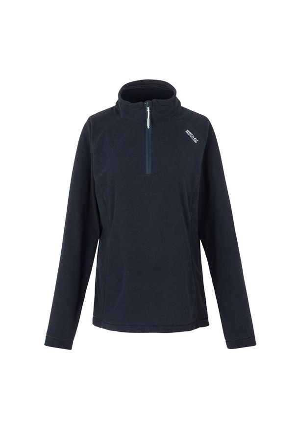 Regatta - Damski Polar Z Suwakiem Montes. Kolor: niebieski, wielokolorowy, czarny. Materiał: polar. Sport: turystyka piesza