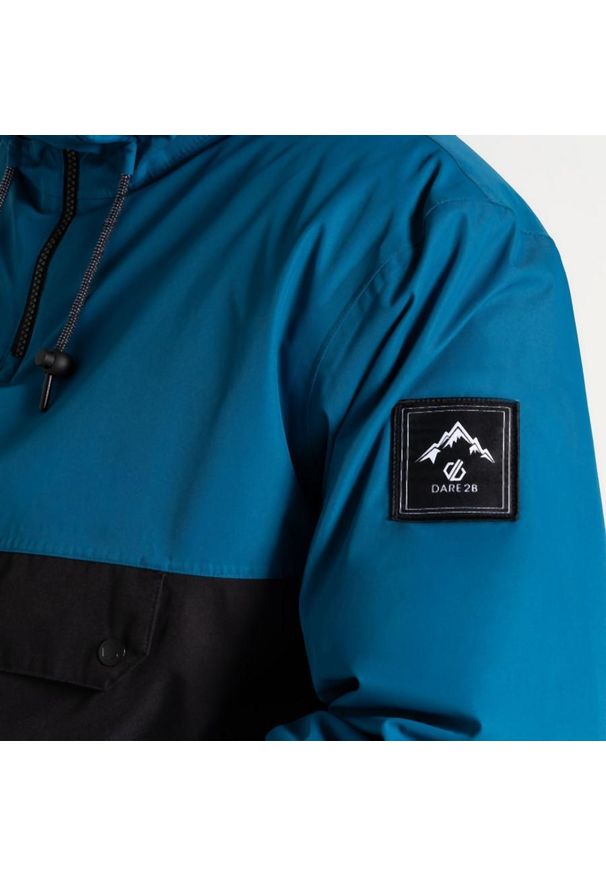 DARE 2B - Kurtka narciarska męska Dare2b Freeride Overhead anorak. Kolor: niebieski. Materiał: poliester. Sezon: zima. Sport: narciarstwo