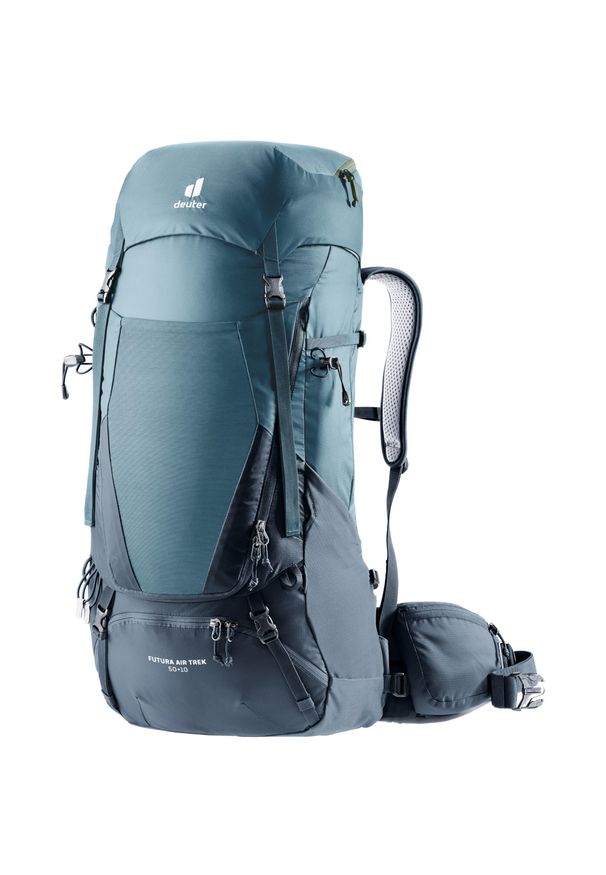 Plecak trekkingowy Deuter FUTURA AIR TREK 50+10. Kolor: niebieski. Styl: sportowy
