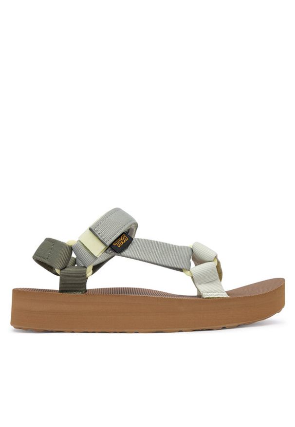 Teva Sandały Midform Universal 1090969 Zielony. Kolor: zielony. Materiał: materiał