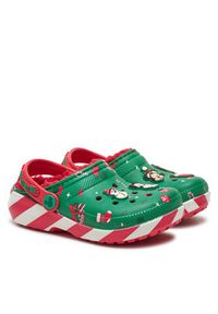 Crocs Klapki Classic Mickey Xmass Lined Clog K 210814 Zielony. Kolor: zielony #7