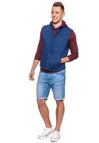 Wrangler - WRANGLER KNITTED VEST NAVY W6526LD35. Długość rękawa: bez rękawów #9