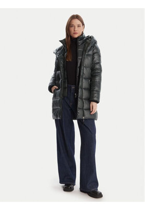 DKNY Kurtka zimowa DLEMPU99 Zielony Regular Fit. Kolor: zielony. Materiał: syntetyk. Sezon: zima