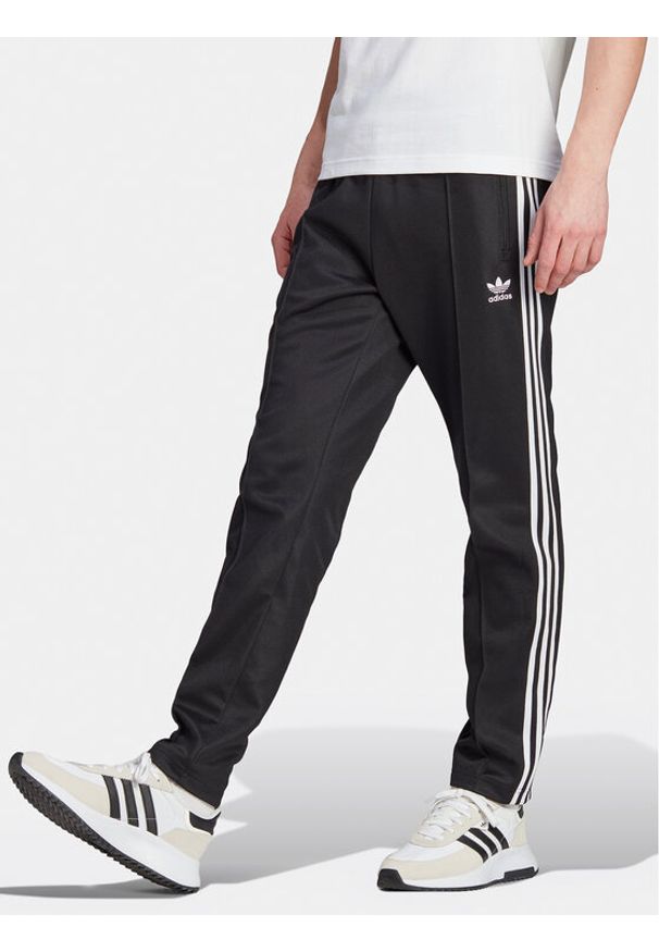 Adidas - adidas Spodnie dresowe adicolor Classics Beckenbauer II5764 Czarny Slim Fit. Kolor: czarny. Materiał: bawełna