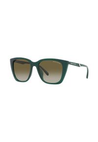 Armani Exchange okulary przeciwsłoneczne damskie kolor zielony. Kolor: zielony #6