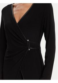 Joseph Ribkoff Kombinezon 253249 Czarny Slim Fit. Kolor: czarny. Materiał: syntetyk