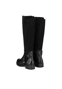 Rieker Kozaki Z9564-00 Czarny. Kolor: czarny. Materiał: skóra #5