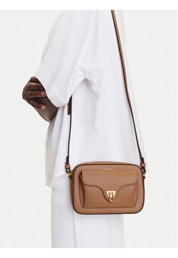 Coccinelle Torebka E1 MF6 55 04 01 Brązowy. Kolor: brązowy. Materiał: skórzane