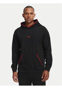 Hugo - HUGO Bluza Noah 50566164 Czarny Regular Fit. Kolor: czarny. Materiał: lyocell #1