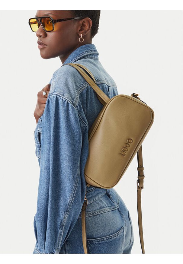 Liu Jo Torebka AA6048 E1120 Beżowy. Kolor: beżowy. Materiał: skórzane