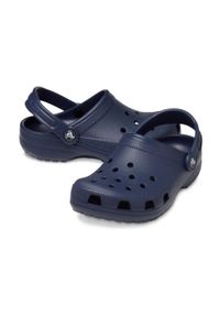Buty do chodzenia dla dzieci Crocs Classic Clog Kids. Okazja: na plażę, na co dzień. Kolor: niebieski. Materiał: syntetyk, materiał. Styl: sportowy, casual
