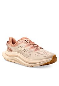 HOKA - Hoka Buty do biegania Kawana 2 1147913 Beżowy. Kolor: beżowy. Materiał: materiał